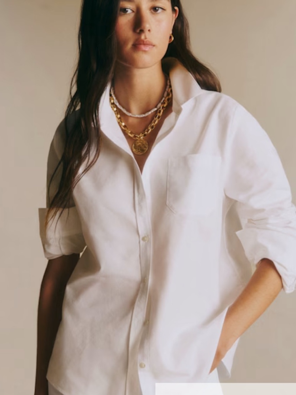 Sézane Tomboy Buttondown